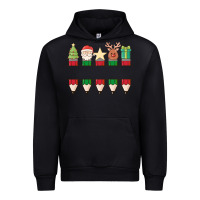 Black add your personalization christmas pencils Urban Hoodie - MaliasSmallBusiness
