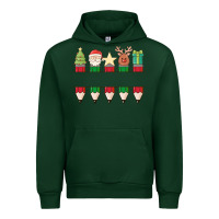 Forest Green add your personalization christmas pencils Urban Hoodie - MaliasSmallBusiness