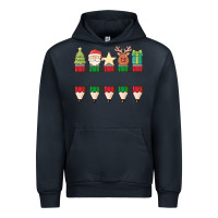 Navy add your personalization christmas pencils Urban Hoodie - MaliasSmallBusiness