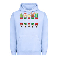 Pigment Grape Ice add your personalization christmas pencils Urban Hoodie - MaliasSmallBusiness