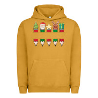 Pigment Peanut Butter add your personalization christmas pencils Urban Hoodie - MaliasSmallBusiness