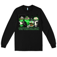 Black tis' the season soccer coffee cups Long Sleeve Tee - Zillion Design Studio