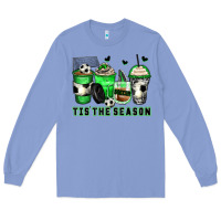 Colony Blue tis' the season soccer coffee cups Long Sleeve Tee - Zillion Design Studio