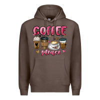 Coffee coffee please Premium Hoodie - MaliasSmallBusiness