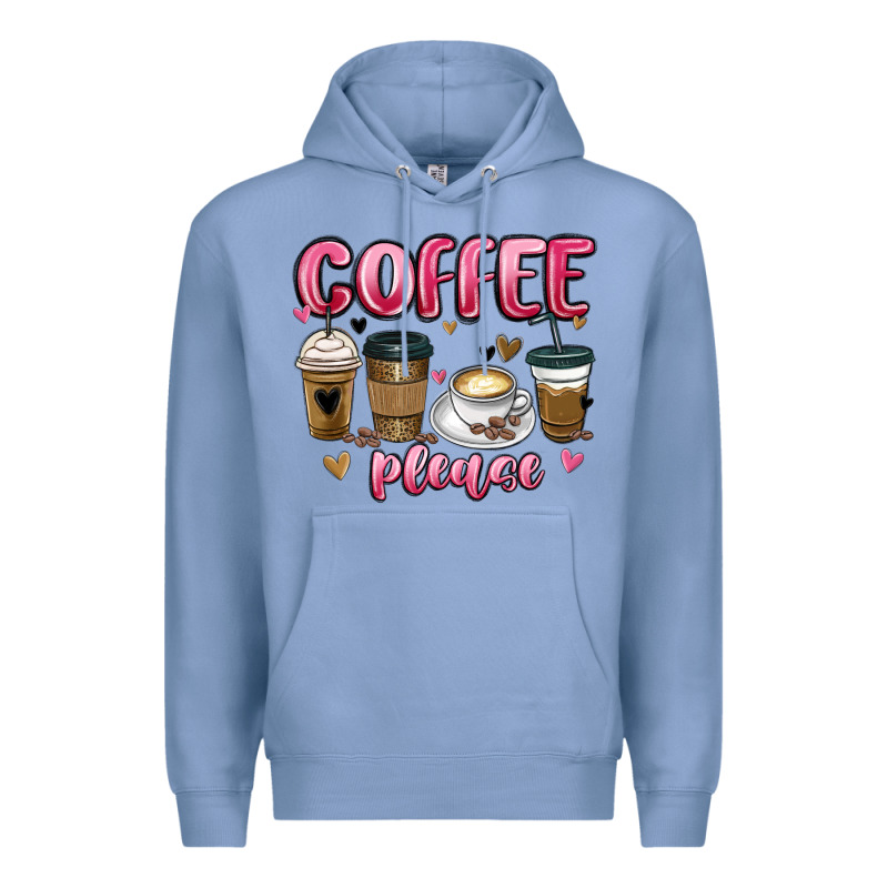 Coffee Please Premium Hoodie by MaliasSmallBusiness | Teevron