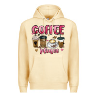 Pina Colada coffee please Premium Hoodie - MaliasSmallBusiness
