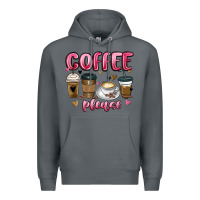Rock coffee please Premium Hoodie - MaliasSmallBusiness