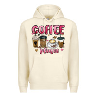 Sandshell coffee please Premium Hoodie - MaliasSmallBusiness