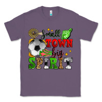 Lavender small town big spirit soccer Classic Tee - Zillion Design Studio