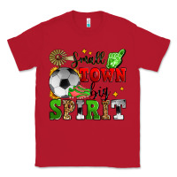 Red small town big spirit soccer Classic Tee - Zillion Design Studio