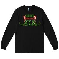 Black santa's cutest elf christmas Long Sleeve Tee - RanaPortraitStore