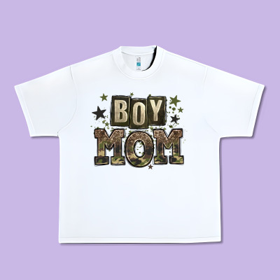 Boy Mom Urban Heavy Tee Designed By Zillion Design Studio