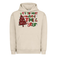 Pigment French Oak its wonderful time of the year Urban Hoodie - MaliasSmallBusiness