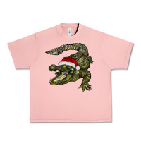 Salmon Christmas alligator Urban Heavy Tee - BarkalooDesign