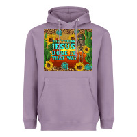Lavender don't think jesus done it that way western skeleton cactus Heavyweight Hoodie - Artiststas