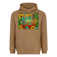 Toasted Coconut don't think jesus done it that way western skeleton cactus Heavyweight Hoodie - Artiststas