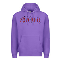 Purple love bites Premium Hoodie - MaliasSmallBusiness