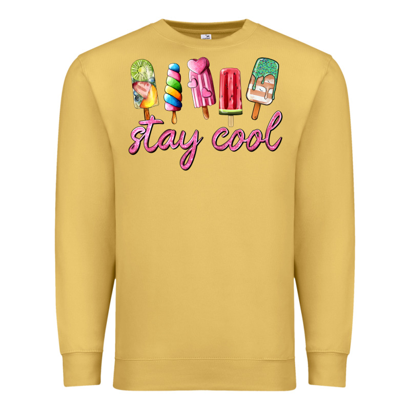 Stay Cool Premium Sweatshirt by AdoDesignShop | Teevron