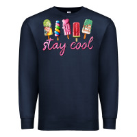 Navy stay cool Premium Sweatshirt - AdoDesignShop