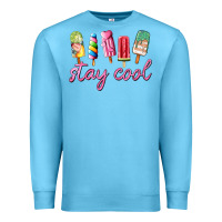 Ocean Blue stay cool Premium Sweatshirt - AdoDesignShop