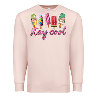 Pale Pink stay cool Premium Sweatshirt - AdoDesignShop