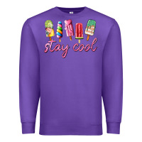 Purple stay cool Premium Sweatshirt - AdoDesignShop
