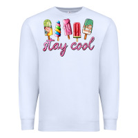White stay cool Premium Sweatshirt - AdoDesignShop
