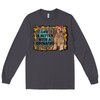 Smoke life is better with a cockapoo Long Sleeve Tee - RanaPortraitStore