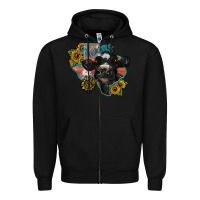 Black texas Zipper Hoodie - SublimationCraftShop