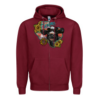 Burgundy texas Zipper Hoodie - SublimationCraftShop