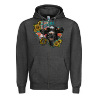 Charcoal Heather texas Zipper Hoodie - SublimationCraftShop