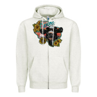 Oatmeal Heather texas Zipper Hoodie - SublimationCraftShop