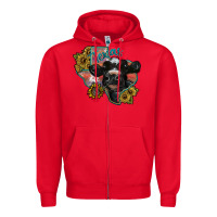 Red texas Zipper Hoodie - SublimationCraftShop