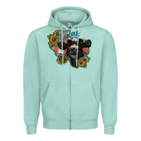 Seafoam texas Zipper Hoodie - SublimationCraftShop