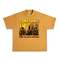 Peanut Butter something in the orange western Urban Heavy Tee - texasbilliewilder