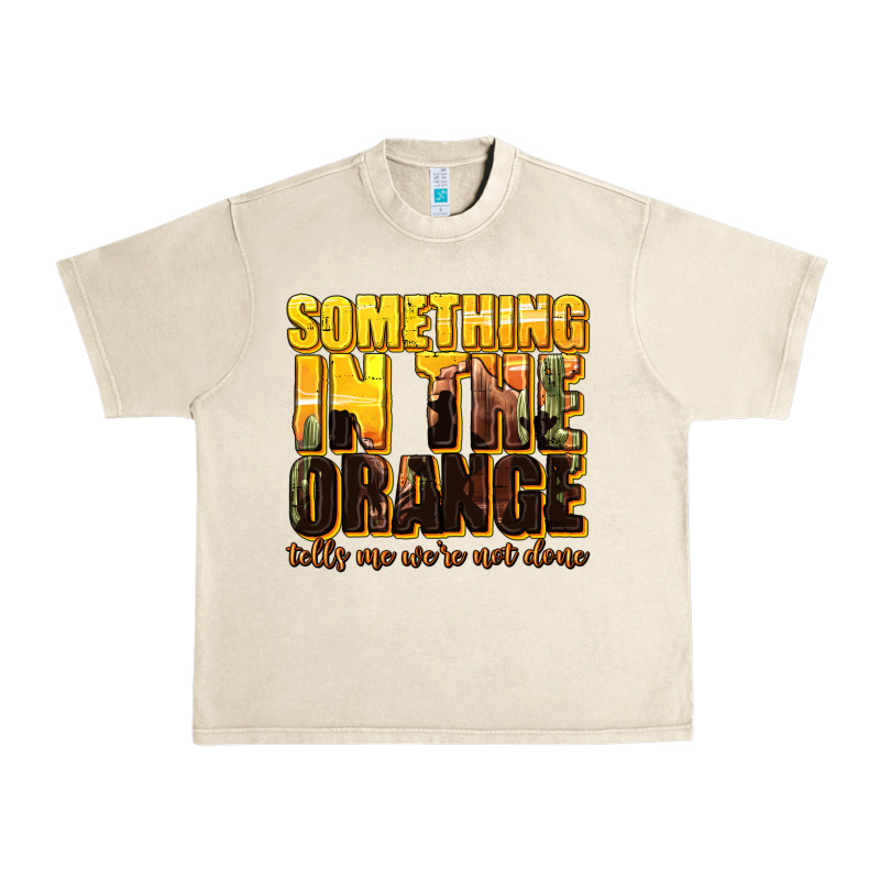 Something In The Orange Western Urban Heavy Tee by texasbilliewilder | Teevron