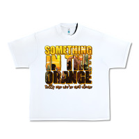 White something in the orange western Urban Heavy Tee - texasbilliewilder