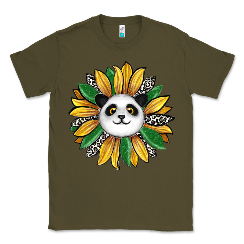 Panda Sunflower Classic Tee by RanaPortraitStore | Teevron