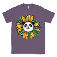 Lavender panda sunflower Classic Tee - RanaPortraitStore