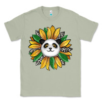 Matcha panda sunflower Classic Tee - RanaPortraitStore