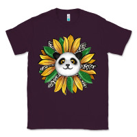 Plum panda sunflower Classic Tee - RanaPortraitStore