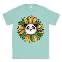Seafoam panda sunflower Classic Tee - RanaPortraitStore