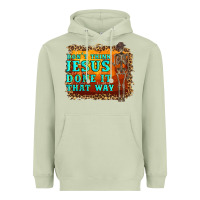 Matcha don't jesus done it that way western skeleton Heavyweight Hoodie - Artiststas