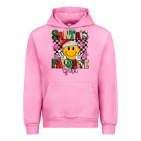 Fuchsia Pink santas favorite girl Urban Hoodie - MaliasSmallBusiness