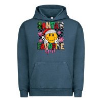 Pigment Midnight Navy santas favorite girl Urban Hoodie - MaliasSmallBusiness