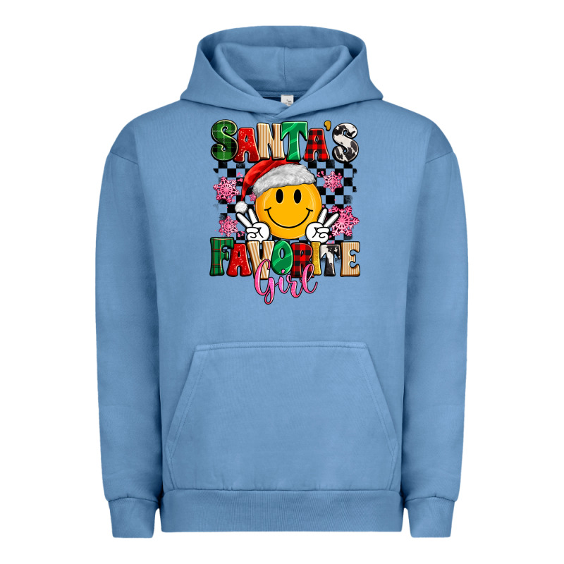 Santas Favorite Girl Urban Hoodie by MaliasSmallBusiness | Teevron
