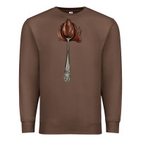 Chestnut spoon with chocolate Premium Sweatshirt - AdoDesignShop