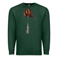 Spoon With Chocolate Premium Sweatshirt | Teevron