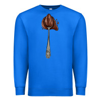 True Royal spoon with chocolate Premium Sweatshirt - AdoDesignShop