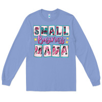 Colony Blue small business mama Long Sleeve Tee - texasbilliewilder